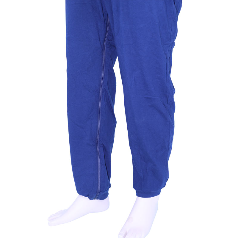 Pflegeoverall mit Bein- & Rückenreißverschluss lang suprima 4703